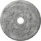 Ekena Millwork Grape Medallion (Canopies up to 3 5/8"), 22 5/8"OD x 3 5/8"ID x 5/8"P, Ultra Pure White Crackle CM22GRUWC - alternate 1